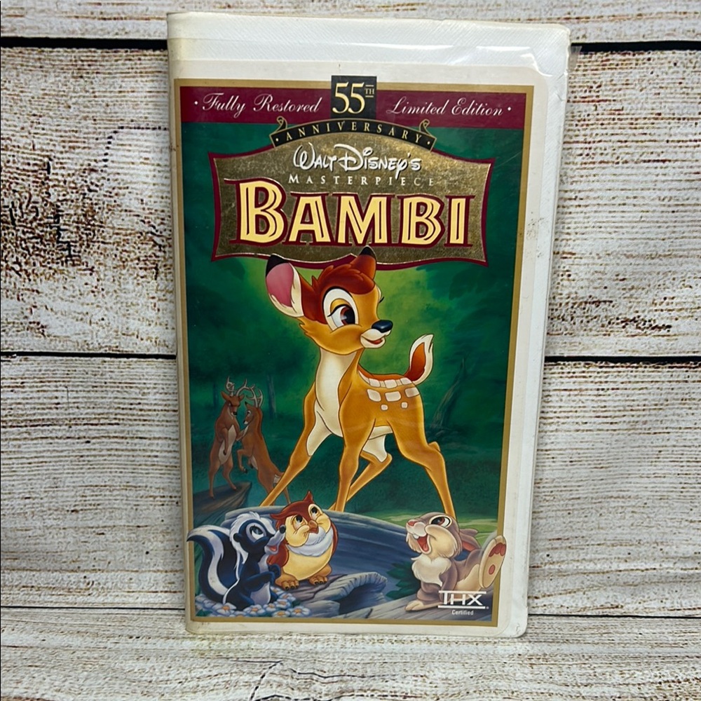 Walt Disney's Bambi VHS 55th Anniversary Edition